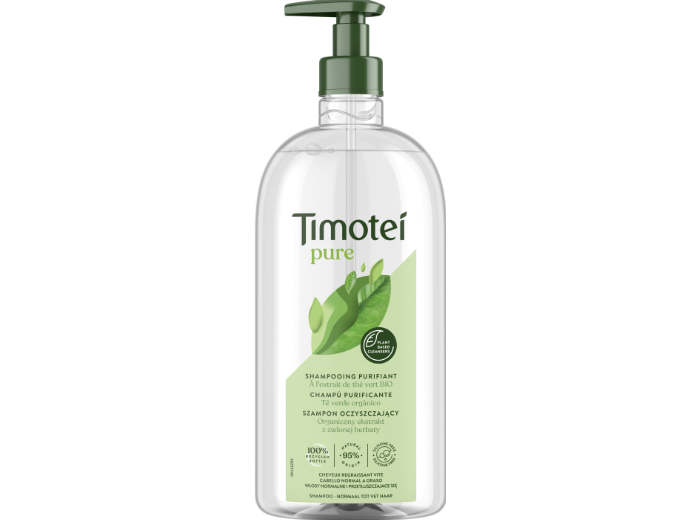 TIMOTEI SHAMPOOING PURIFIANT AVEC POMPE 750ML THE VERT 