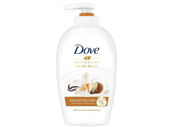 DOVE HANDZEEP MET POMP PAMPERING CARE 250ML