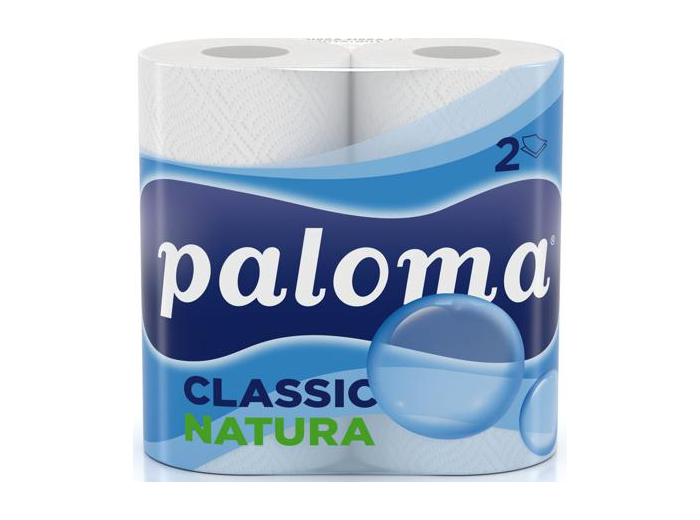 KEUKENROLLEN PALOMA 2-LAAGS 24X2 ROL 50 VELLEN