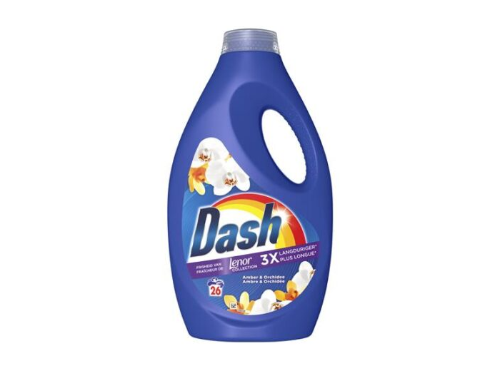 DASH LESSIVE LIQUIDE AMBRE & ORCHIDEE 26SC 1170ML