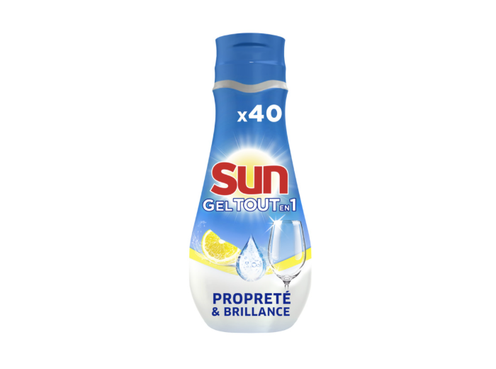 SUN VAATWAS GEL TOUT EN 1 CITRON 40SC 700ML