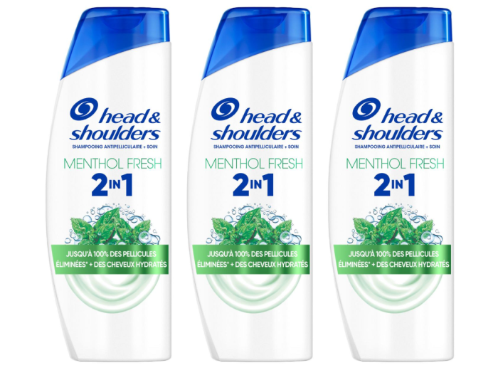 HEAD & SHOULDERS SHAMPOO 2IN1 MENTHOL FRESH 3X 300ML