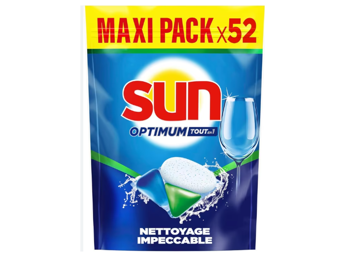 SUN OPTIMUM VAATWASTABLETTEN 52ST TOUT EN 1