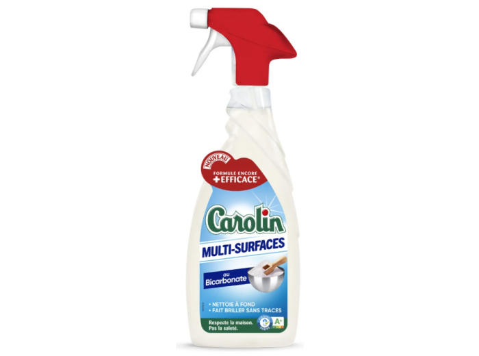 CAROLIN SPRAY MULTI SURFACES BICARBONATE 650ML