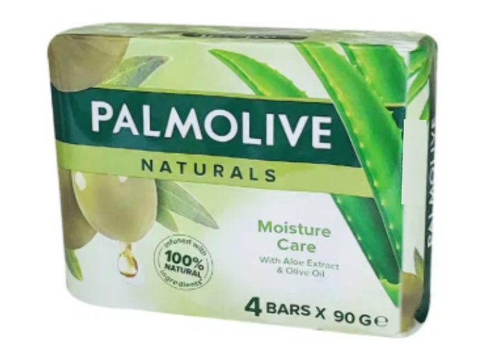 PALMOLIVE ZEEPBLOK MOISTURE CARE 4X90GR ALOE EXTRACT & OLIVE OIL
