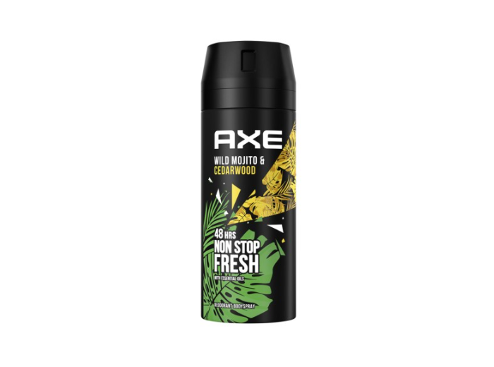 AXE DEODORANT SPRAY WILD MOJITO & CEDARWOOD 150ML