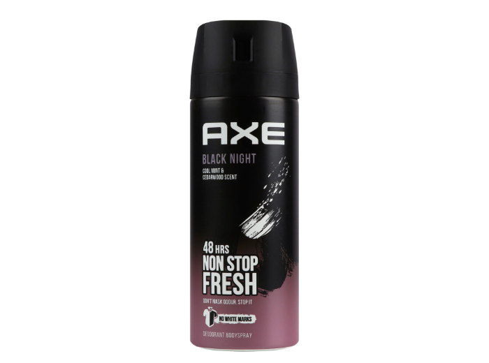 AXE DEODORANT SPRAY BLACK NIGHT 150ML