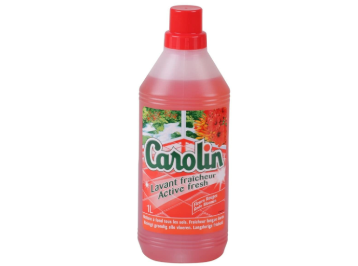 CAROLIN VLOERREINIGER ACTIVE FRESH 1 L RODE BLOEMEN