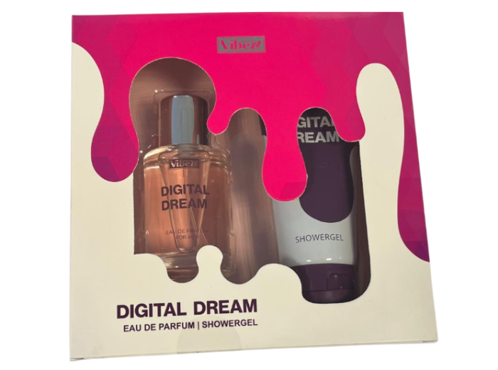 VIBEZZ GIFTSET DIGITAL DREAM EAU DE PARFUM 50ML + SHOWERGEL 100ML