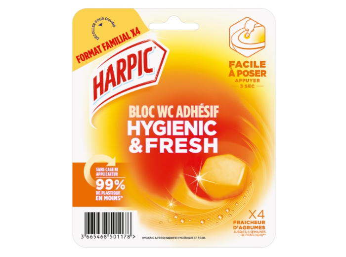 HARPIC WC BLOK 4ST AGRUMES