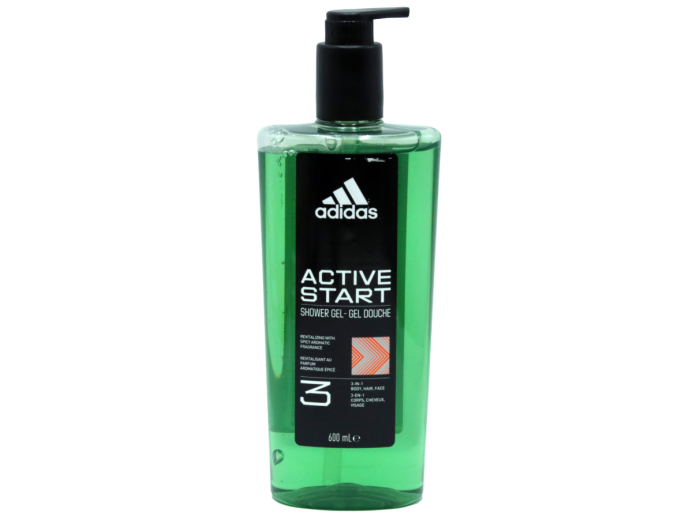 ADIDAS DOUCHEGEL MET POMP ACTIVE START 600ML 