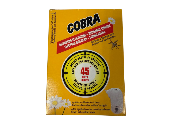 COBRA ELEKTRISCHE DIFFUSER + LIQUID REFILL 30ML MUG