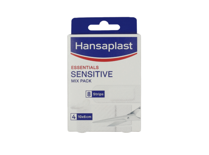 HANSAPLAST PLEISTERS SENSITIVE MIX PACK 8ST+4ST