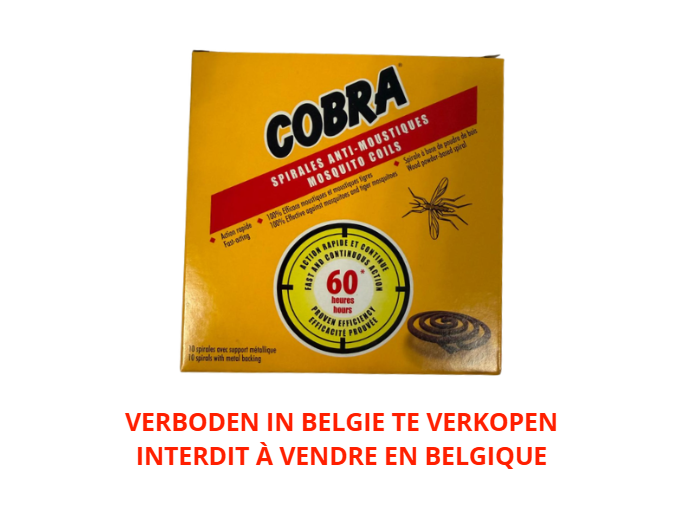 COBRA ANTI-MUG SPIRALEN 10ST