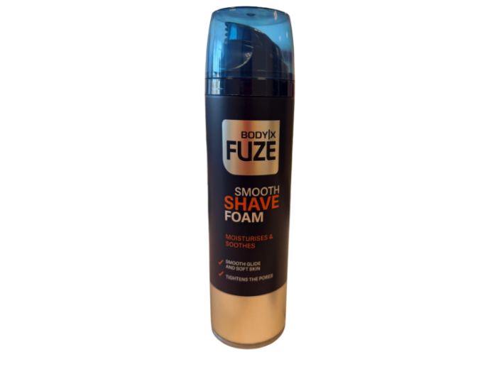 BODY-X FUZE SCHEERSCHUIM 200ML