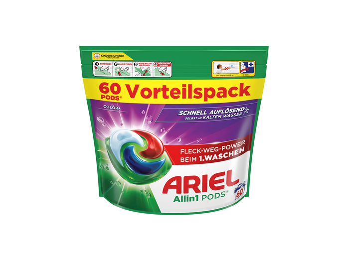 ARIEL WASMIDDEL PODS 60ST ALL IN ONE COLOR +