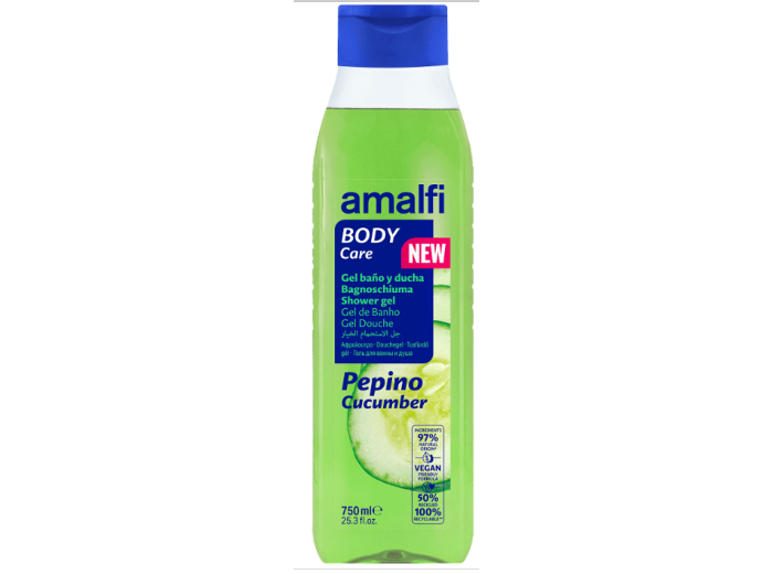 AMALFI DOUCHEGEL CUCUMBER 750ML