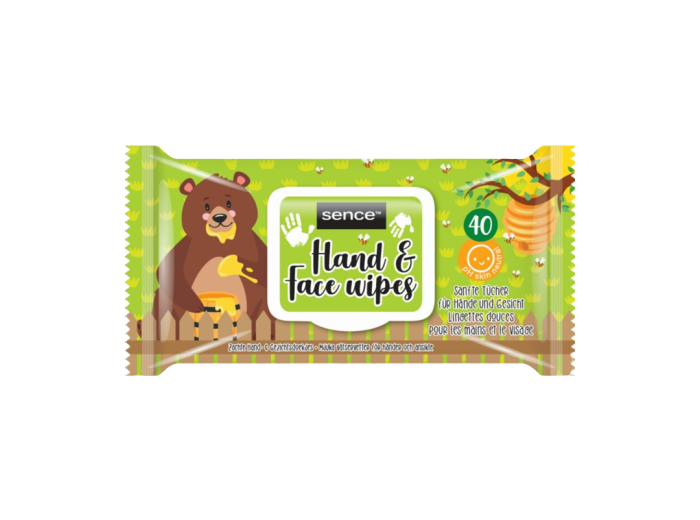 SENCE VISAGE & MAIN LINGETTES 40P