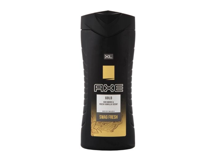 AXE DOUCHE 400ML XL GOLD SWAG FRESH     OUD WOOD & FRESH VANILLA SCENT    