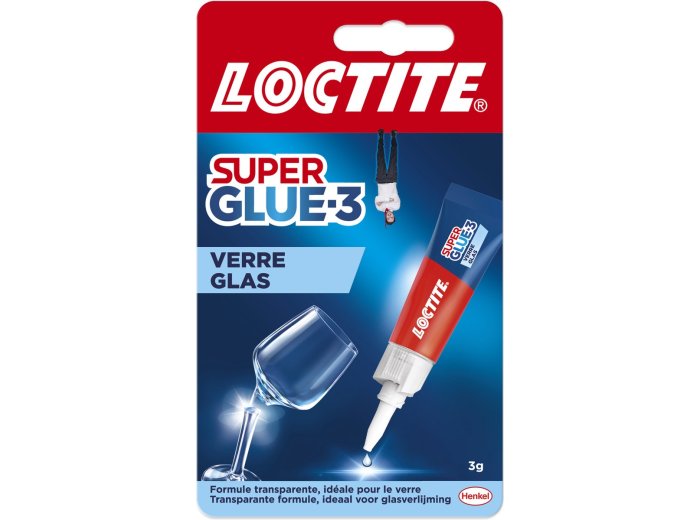 LOCTITE SUPER GLUE-3 GLAS 3GR