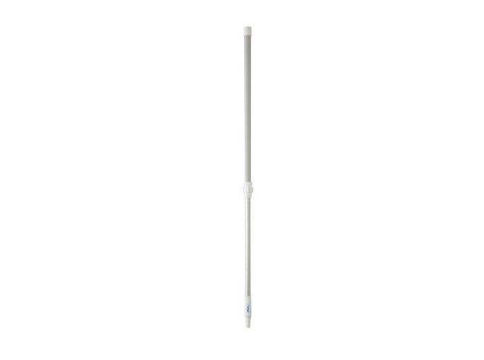 VIKAN ERGONOMISCHE TELESCOPISCHE STEEL ALU    WIT DIAM. 35 MM X 130 - 180 CM