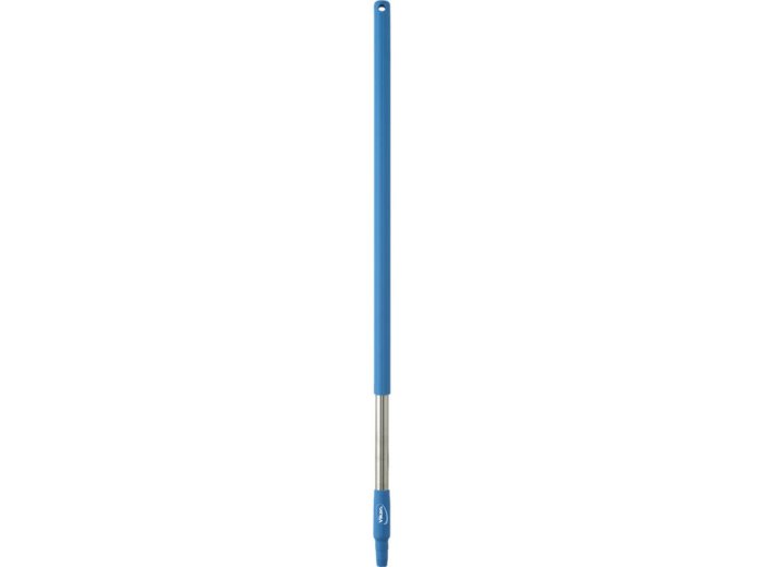 VIKAN ERGONOMISCHE STEEL BLAUW  D. 31 X 1000MMROESTVRIJ STAAL