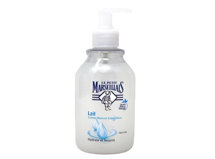 LE PETIT MARSEILLAIS HANDZEEP MET POMP 300 ML LAIT