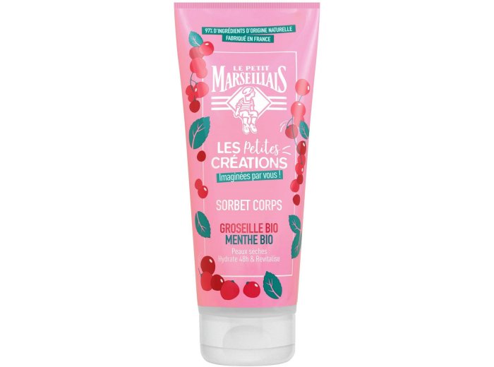 LE PETIT MARSEILLAIS GEL CORPS 200ML    GROSEILLE MENTHE