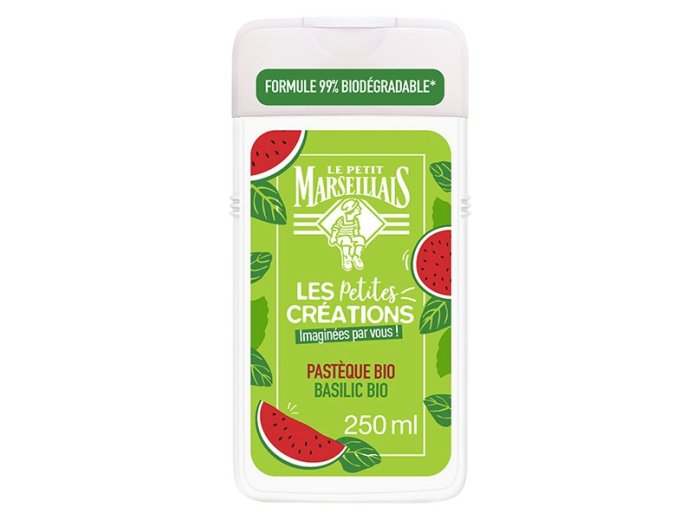 LE PETIT MARSEILLAIS DOUCHE 250 ML PASTEQUE & BASILIC BIO     