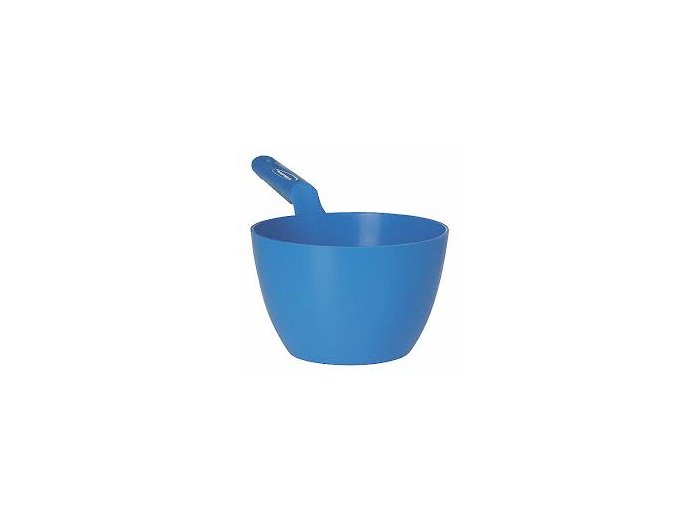 VIKAN RONDE SCHEP BLAUW 335X190X123MM         POLIPROPYLEEN