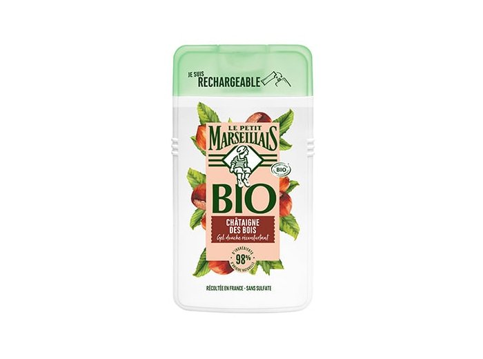 LE PETIT MARSEILLAIS DOUCHE BIO 250ML   CHATAIGNE DES BOIS