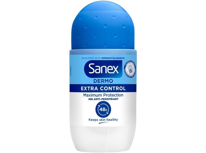 SANEX DEO ROLLER 50ML PH BALANCE      EXTRA CONTROL     