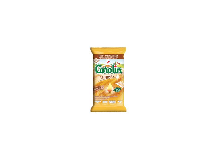 CAROLIN VOCHTIGE VLOERDOEKJES 15 ST     PARKET & LAMINAAT