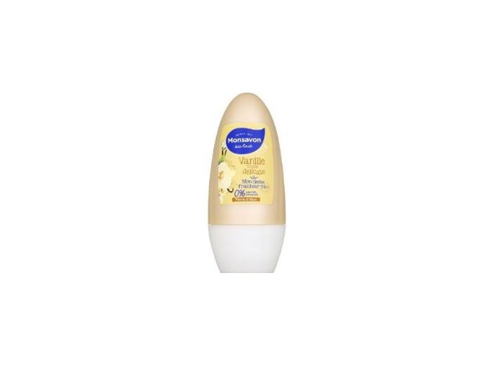MONSAVON DEO ROLLER 50ML VANILLE TOUTE  DELICATE