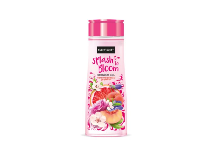 SENCE DOUCHEGEL 300ML SPLASH TO BLOOM FLORAL MOMENTS & GRAPEFRUIT  