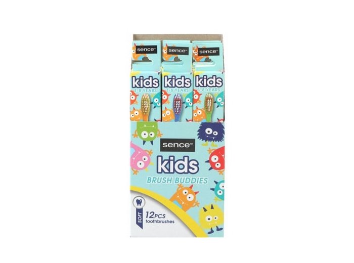 DISPLAY SENCEFRESH BROSSE A DENTS 12PCS KIDS SOUPLE