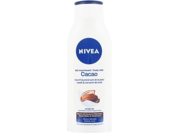 NIVEA BODY MILK CACAO 400 ML            DROGE HUID