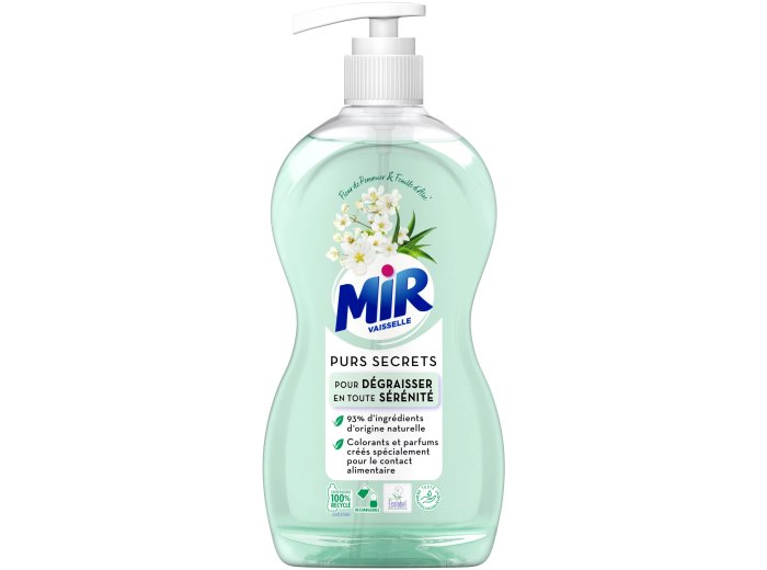 MIR AFWASMIDDEL MET POMP FLEUR DE POMMIER & FEUILLE D'ALOE 420ML