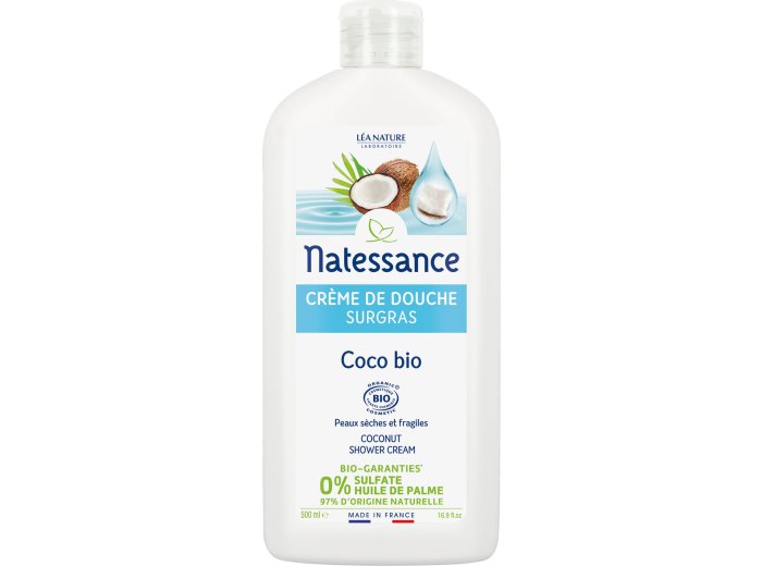 NATESSANCE DOUCHE 500ML COCO BIO