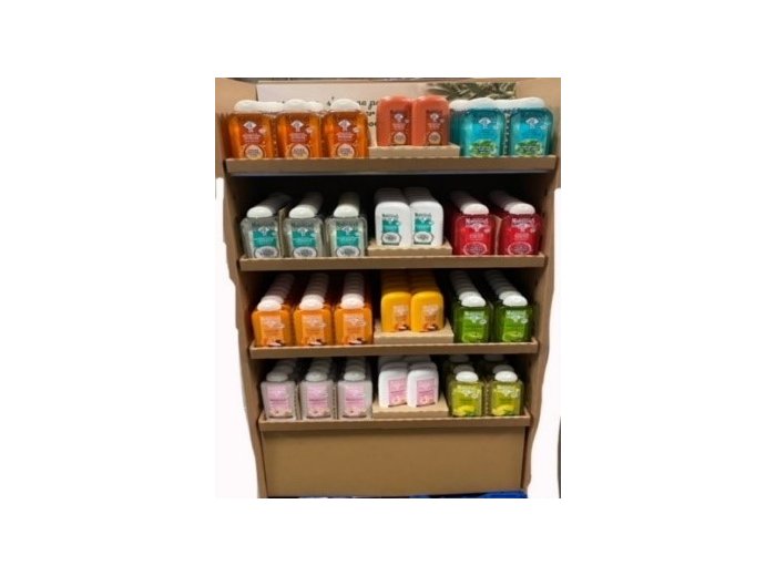 DISPLAY LE PETIT MARSEILLAIS 198 STUKS SHAMPOO & CONDITIONER    