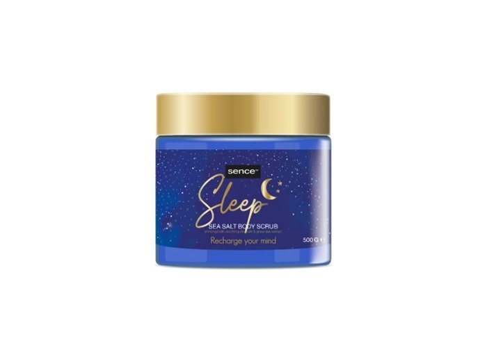 SENCE WELLNESS SEA SALT BODY SCRUB 500GR SLEEP           