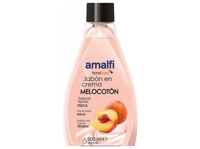 AMALFI SAVON MAINS 500ML AVEC POMPE PECHE