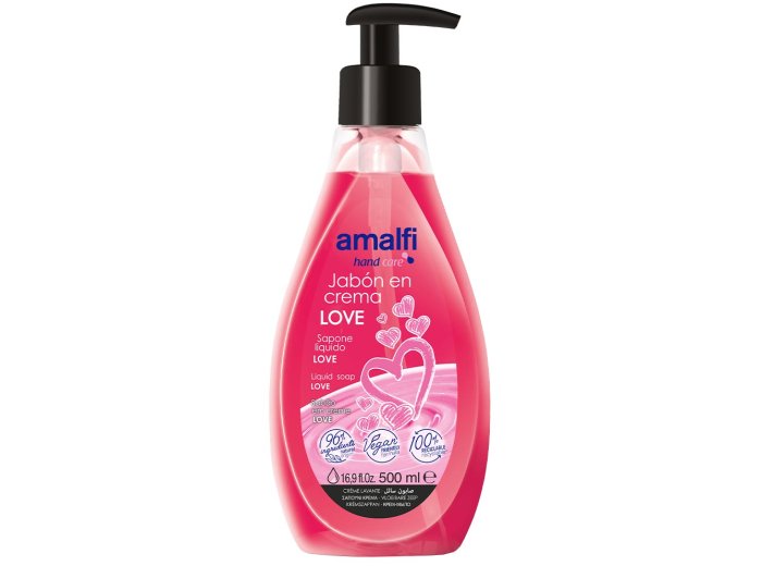 AMALFI HANDZEEP 500ML MET POMP JABON EN CREMA LOVE