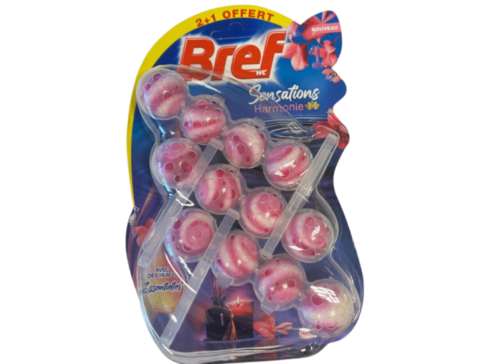 BREF WC HANGER SENSATIONS HARMONIE 3X50GR