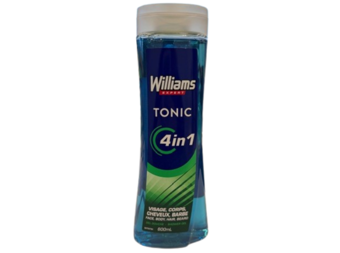 WILLIAMS EXPERT DOUCHEGEL 4IN1 TONIC 600ML