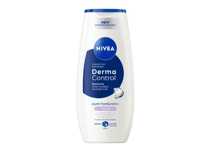 NIVEA DOUCHECREME DERMA CONTROL RESTORE 250 ML