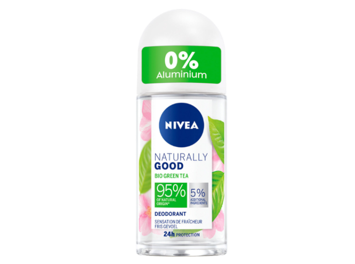 NIVEA DEO ROLLER 50ML NATURALLY GOOD GREEN TEA