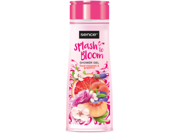 SENCE DOUCHEGEL 300ML SPLASH TO BLOOM FLORAL MOMENTS & GRAPEFRUIT  