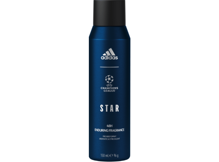 ADIDAS DEODORANT 150ML CHAMPIONS LEAGUE STAR