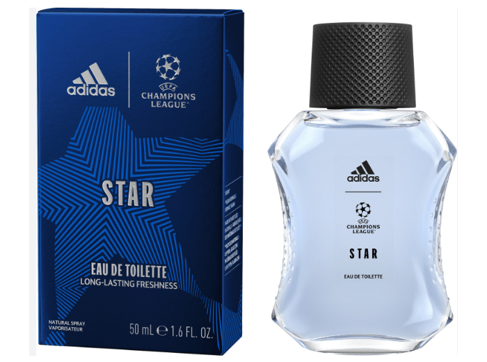 ADIDAS EAU DE TOILETTE UEFA STAR 50ML
